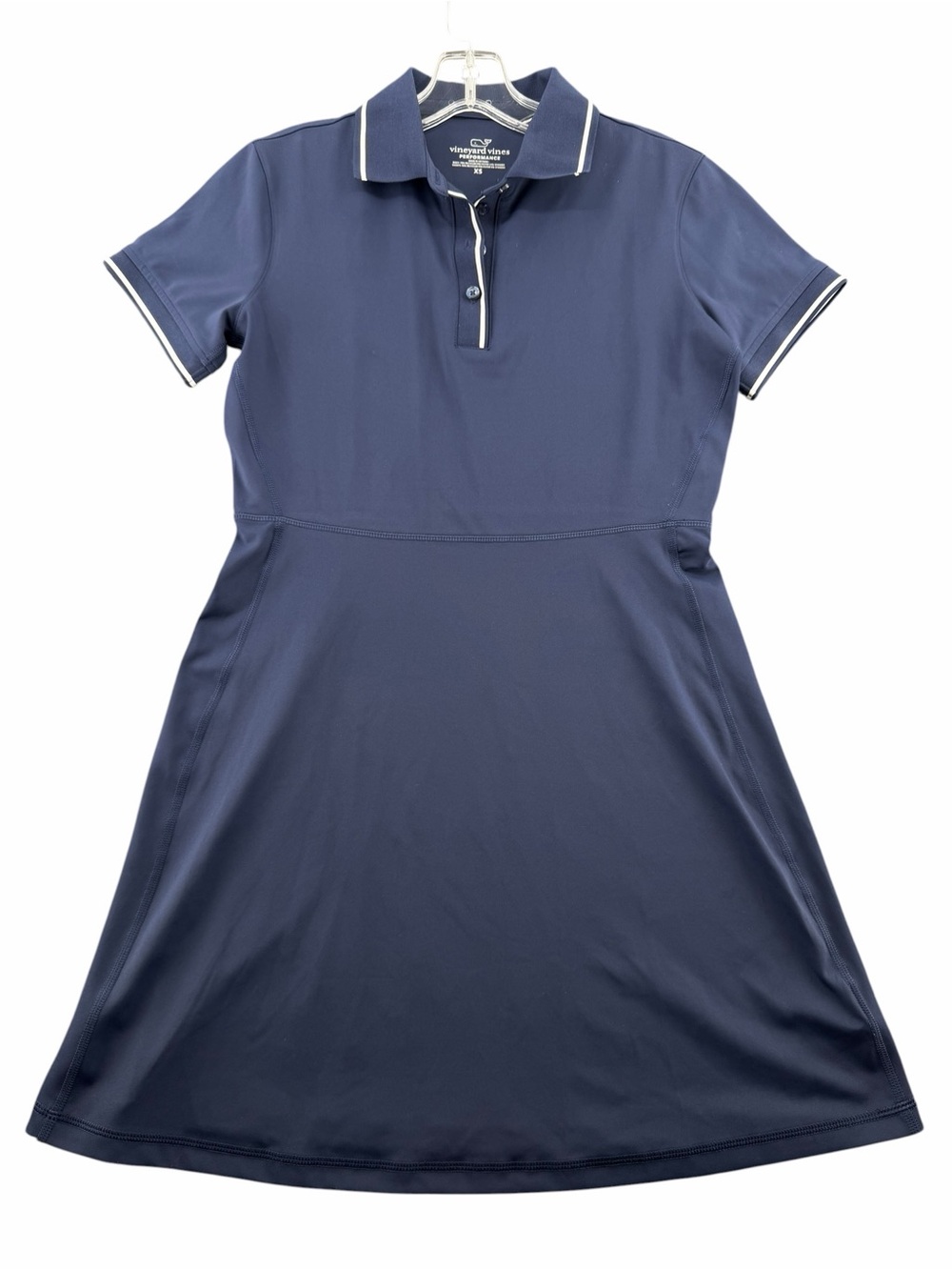 Vineyard Vines Performance Women's Short Sleeve Golf Dress/Navy Blue/SIZE: XS